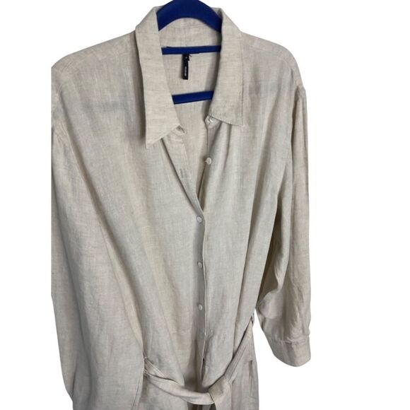 Marissa Webb Rowan Linen Romper - Picture 4 of 12